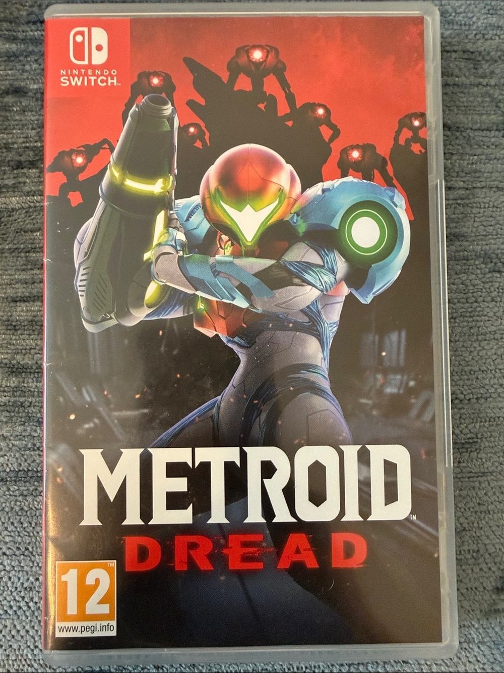 Nintendo Metroid Dread - Red & Blue Cover
